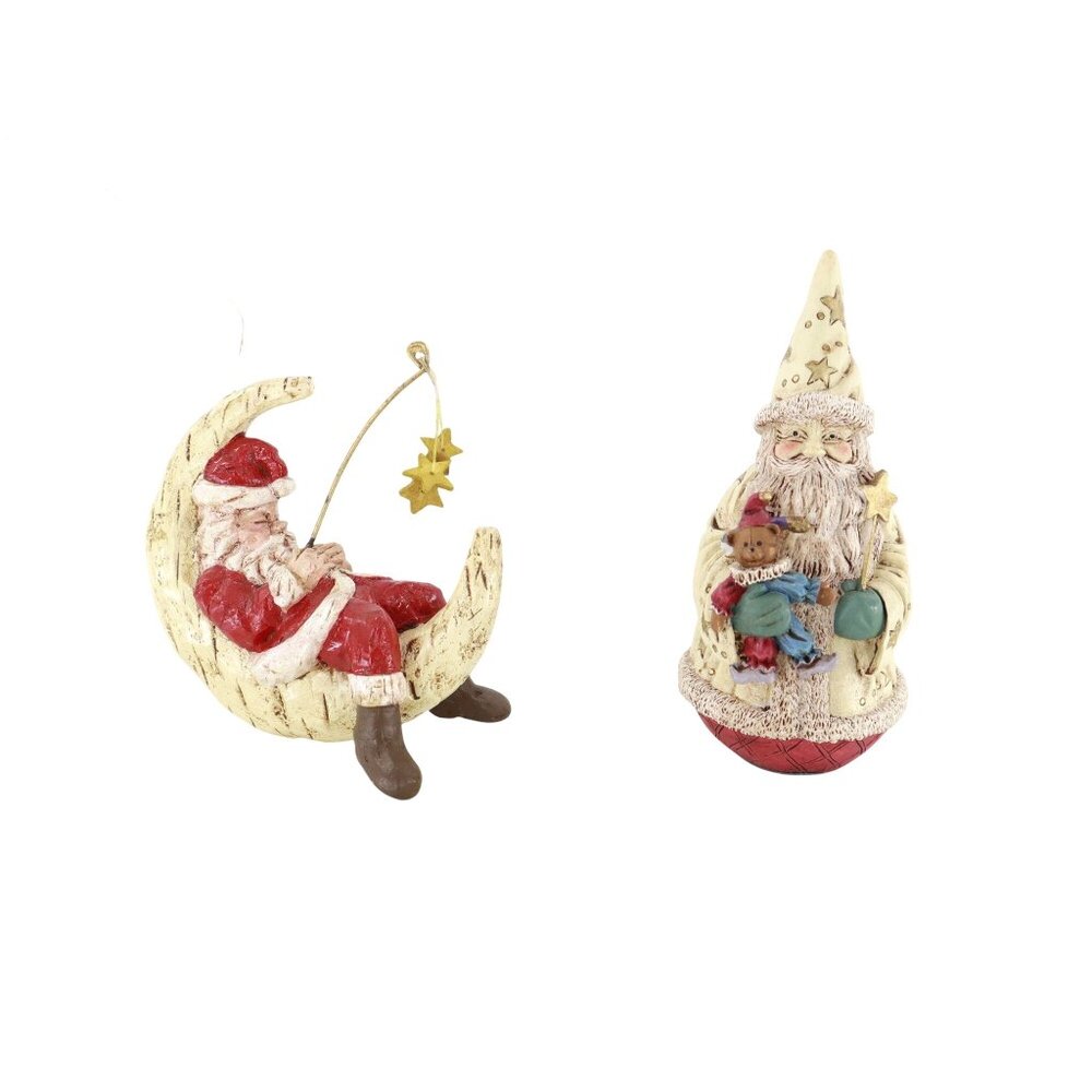 Christmas Figures Bundle Multi Collectible Creative Decoration‎ Festive Handmade